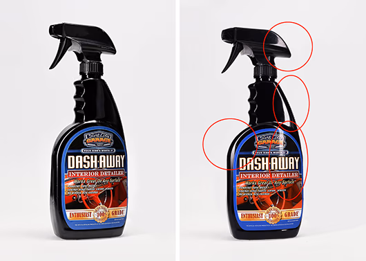contrôler reflets toplight photographie produits réflechissants